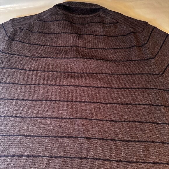 Brooks Brothers 346 Merino Wool Polo Sweater Mens Extra Fine Italian Button Top - Picture 16 of 16
